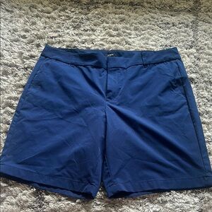 J. Crew Blue Bermuda Shorts Tailored Cotton Blend